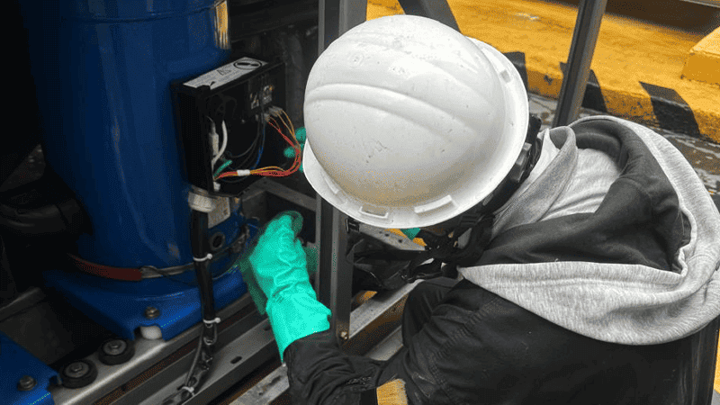 Instalación de equipos de aire acondicionado